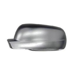 Calotta specchietto retrovisore cromata lunga guida sx