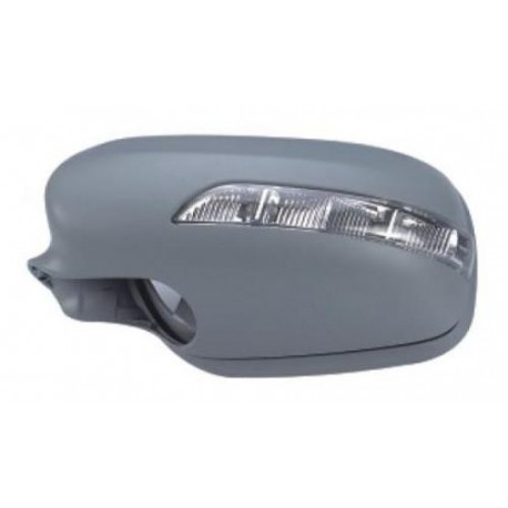 Calotta specchietto retrovisore verniciabile fanalino incluso guida sx