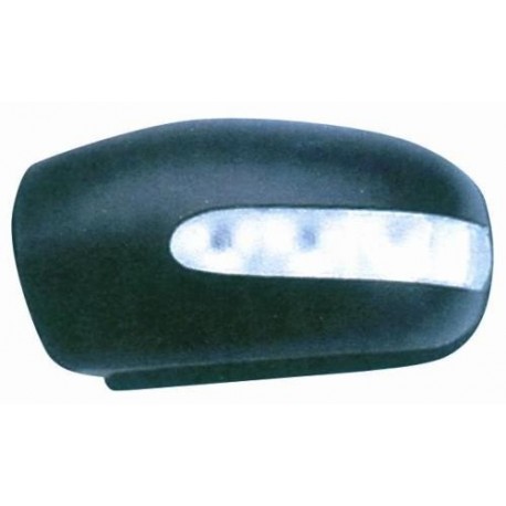 Calotta specchietto retrovisore verniciabile fanalino incluso guida sx