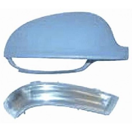 Calotta specchietto retrovisore verniciabile fanalino incluso passeggero dx