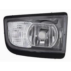 Fendinebbia rettangolare con luce diurna guida - sx