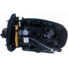 Corpo specchietto elettrico termico asferico con memoria 11 pin sx