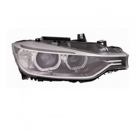 Faro proiettore D1S con motorino parabola nera passeggero - dx