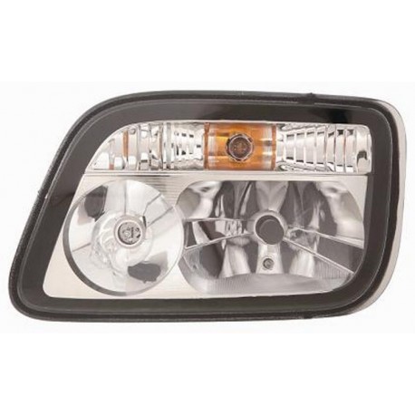 Faro proiettore D2S + H1 guida - sx