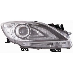 Faro proiettore D2S parabola nera passeggero - dx