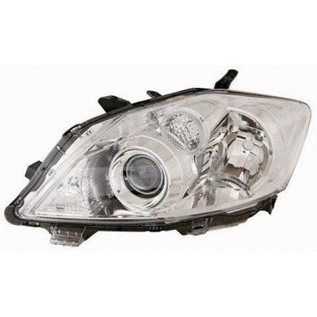 Faro proiettore D4S + HB3 parabola cromata versione Valeo guida - sx