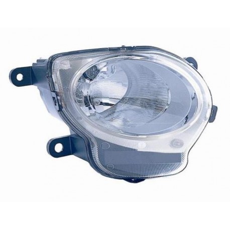 Faro proiettore H1 con luce di posizione e antinebbia sx