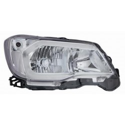 Faro proiettore H11 + HB3 con motorino parabola cromata passeggero - dx