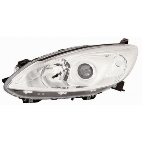 Faro proiettore H11 + HB3 guida - sx