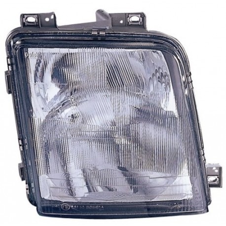 Faro proiettore H1-H1 senza fendinebbia passeggero - dx