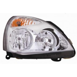 Faro proiettore H1-H7 parabola cromata passeggero dx