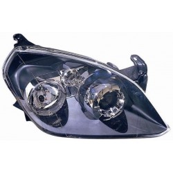 Faro proiettore H1-H7 parabola nera passeggero dx