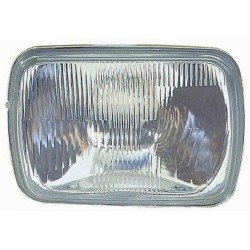 Faro proiettore H4 bilateralecon luce di posizione senza cornice