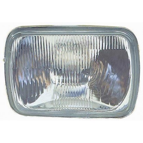 Faro proiettore H4 bilateralecon luce di posizione senza cornice