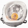 Faro proiettore H4 con motorino con freccia arancio guida - sx