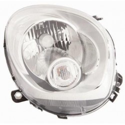 Faro proiettore H4 con motorino con freccia arancio passeggero - dx