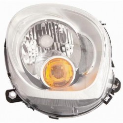 Faro proiettore H4 con motorino con freccia arancio passeggero - dx