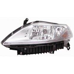 Faro proiettore H4 con motorino guida - sx