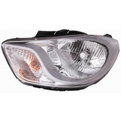 Faro proiettore H4 con motorino guida - sx