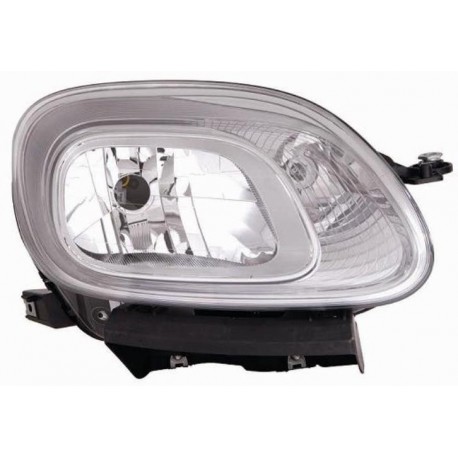 Faro proiettore H4 con motorino passeggero - dx