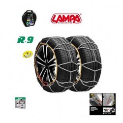 R-9 Catene da neve 9 mm per auto gruppo 7.5