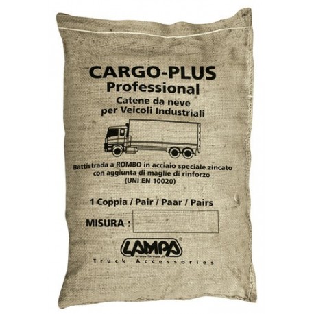 Cargo-Plus Professiona coppia catene da neve per Camion misura 29.5
