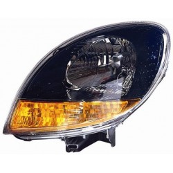 Faro proiettore H4 freccia arancio passeggero - dx