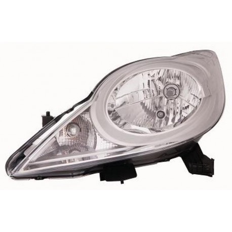 Faro proiettore H4 guida - sx