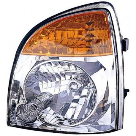 Faro proiettore H4 guida - sx