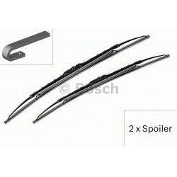 Bosch 702S Twin Kit spazzole tergicristallo 700 + 650 mm con spoiler