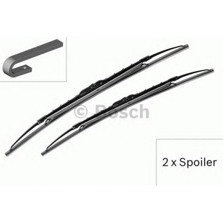 Bosch 702S Twin Kit spazzole tergicristallo 700 + 650 mm con spoiler