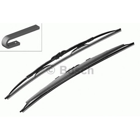 Bosch 604S Twin Kit spazzole tergicristallo 600 + 450 mm con spoiler