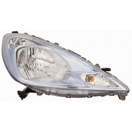 Faro proiettore H4 parabola cromata passeggero - dx