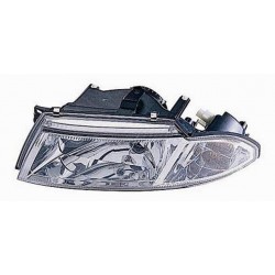 Faro proiettore H4 parabola cromata passeggero - dx