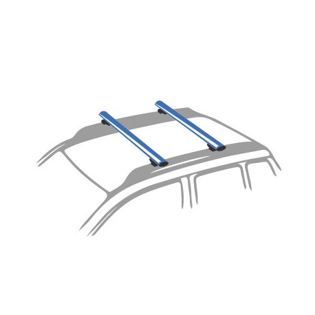 Kit completo barre portatutto portapacchi con attacchi