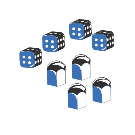 Farad Stil Bull Bulloni antifurto con 2 chiavi cod HH