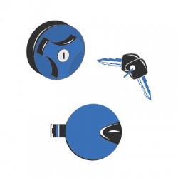 015354 Tappo carburante serbatoio a baionetta con due chiavi