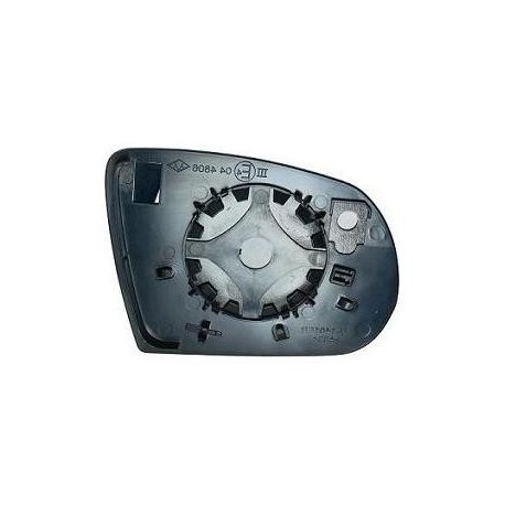 Piastra specchietto termica con vetro guida - sx