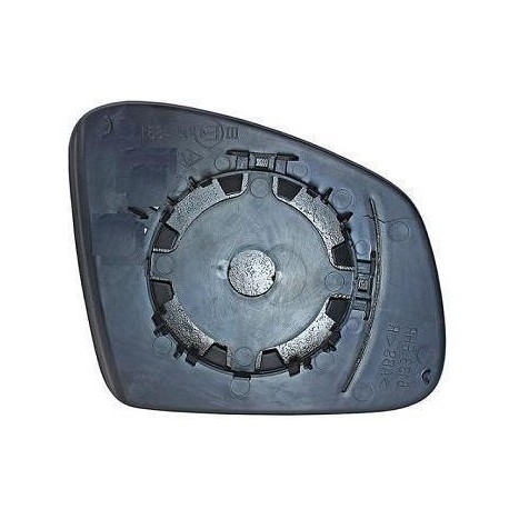 Piastra specchietto con vetro asferico guida - sx