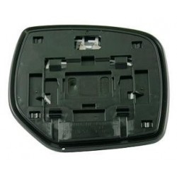 Piastra specchietto termica con vetro attacco rettangolare guida - sx