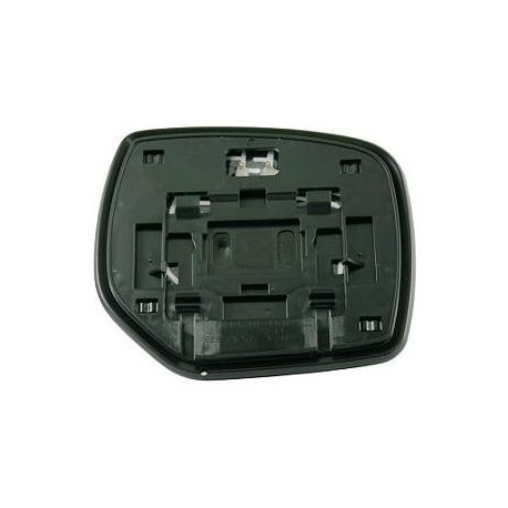 Piastra specchietto termica con vetro attacco rettangolare guida - sx