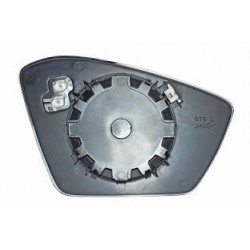 Piastra specchietto termica con vetro guida - sx