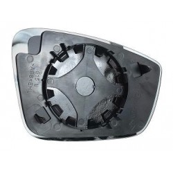 Piastra specchietto con vetro guida - sx