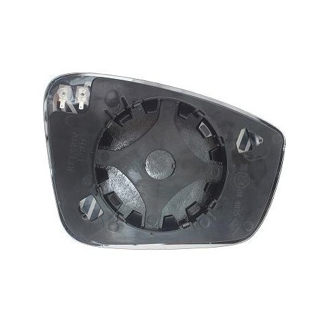 Piastra specchietto termica con vetro guida - sx