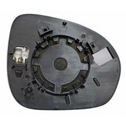 Piastra specchietto termica con vetro guida - sx