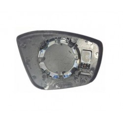 Piastra specchietto con vetro guida - sx