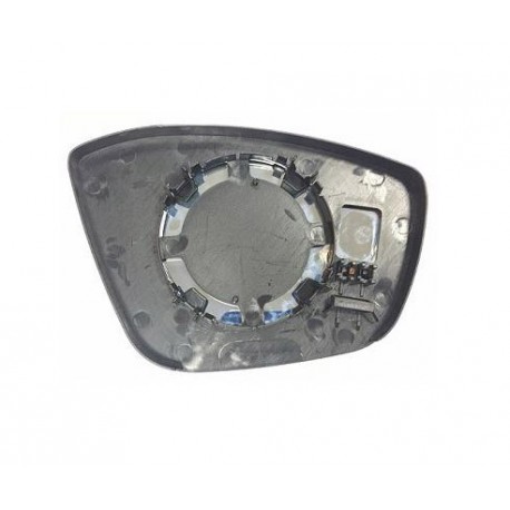 Piastra specchietto con vetro guida - sx