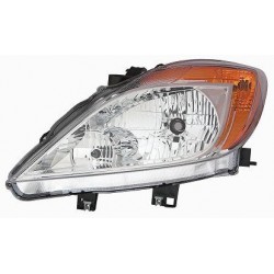 Proiettore Faro H4 con luce diurna guida - sx