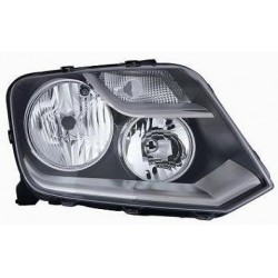 Proiettore Faro H7-H1 con motorino parabola nera versione Valeo passeggero - dx