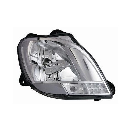 Proiettore Faro H1-H7 a led regolazione manuale passeggero - dx